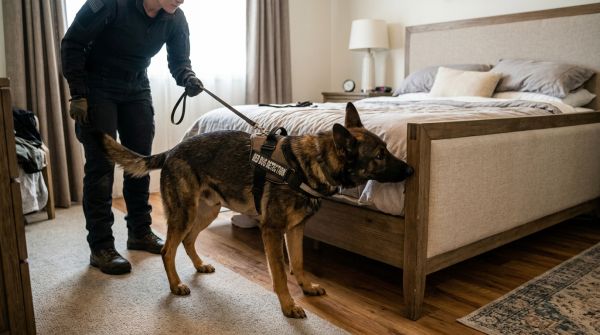 Utiliser un chien détecteur pour éliminer les punaises de lit